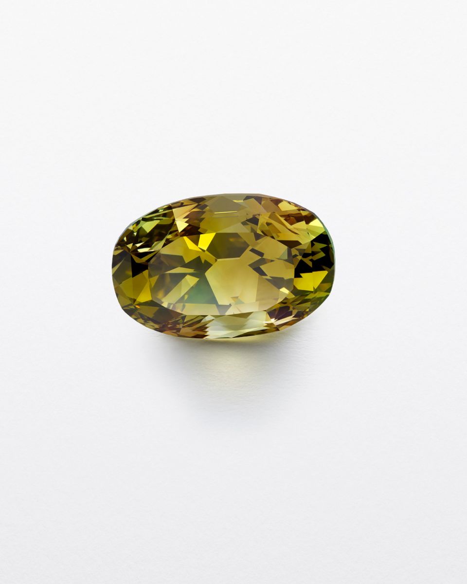 Fancy green yellow diamond by Chopard