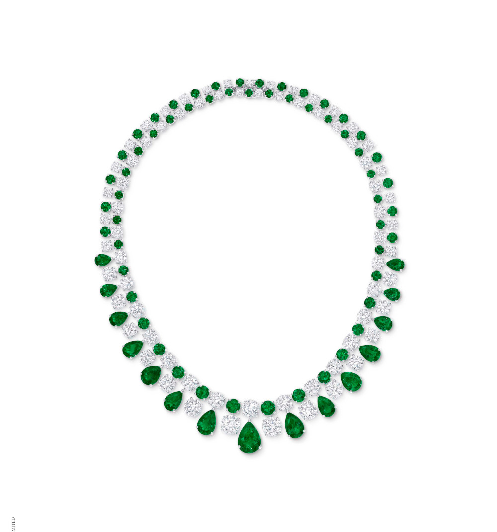 Graff Emerald necklace