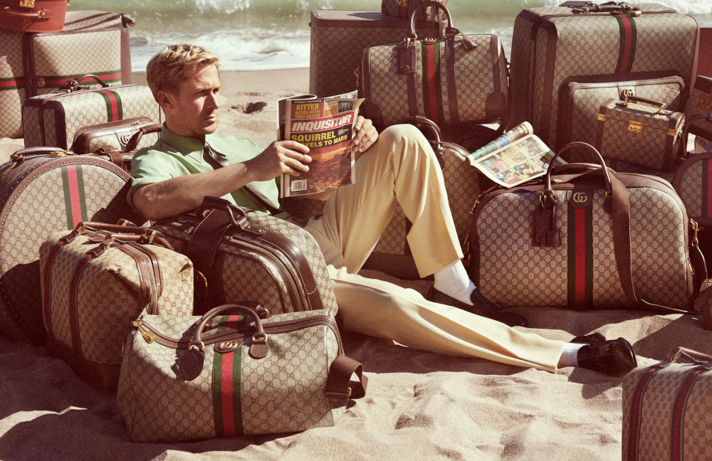 Gucci Valigeria luggage campaign