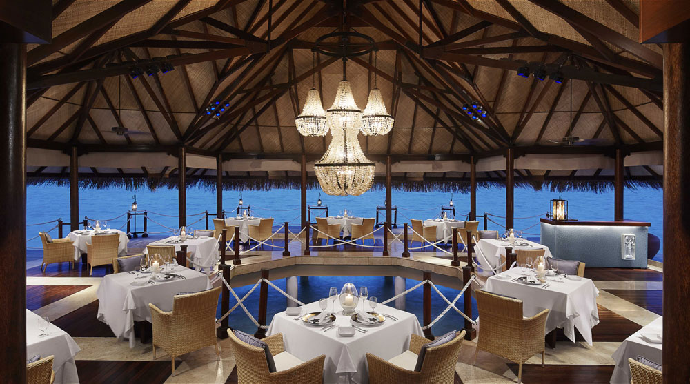 Deep End Restaurant at Taj Exotica Maldives