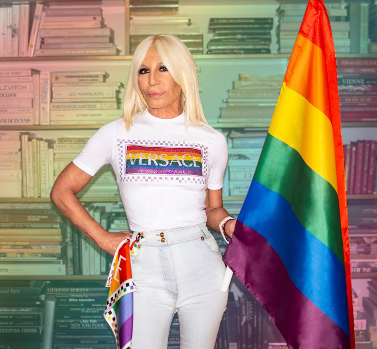 Donatella Versace Pride Month
