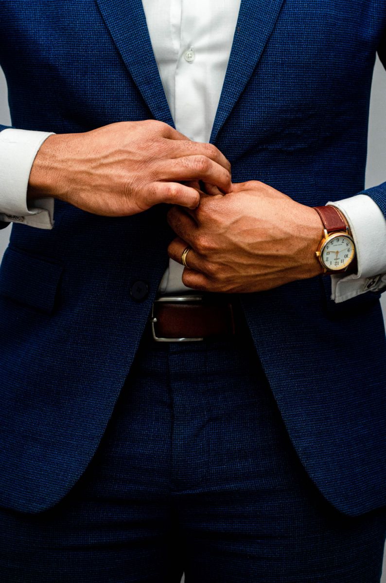 Men's business formal dressing
