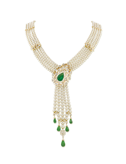 Ganjam Nizam Collection with pearls