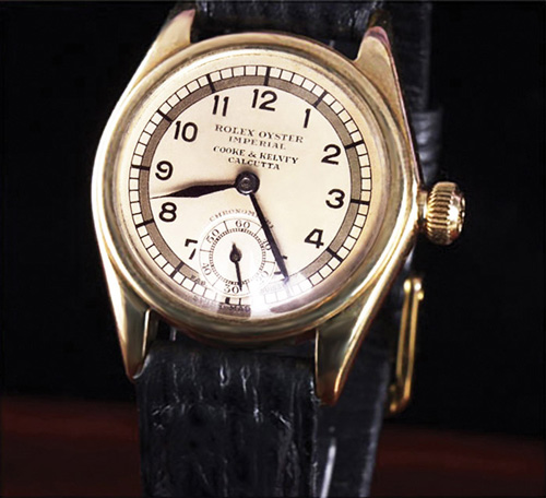 Cooke & Kelvey Rolex wrist watch