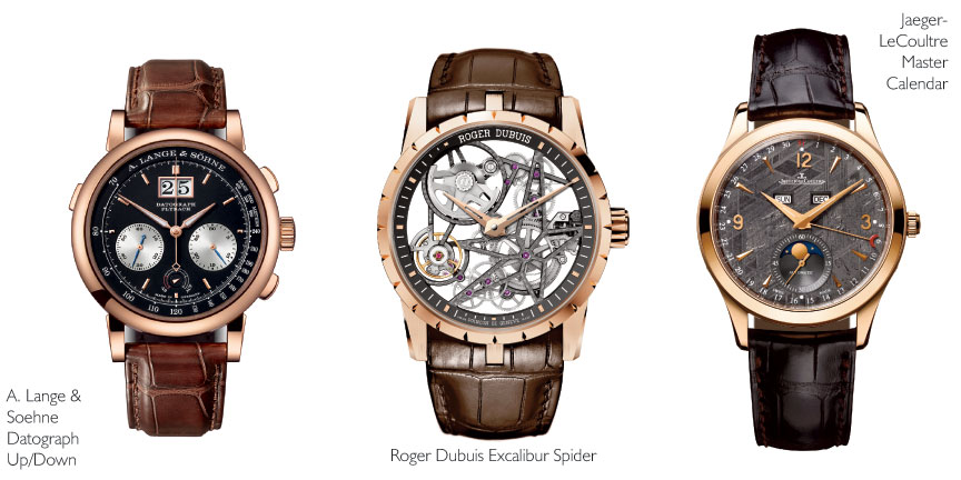 sihh 2015 lange and soehne datograph up down roger dubuis excalibur spider jaeger-lecoultre master calendar