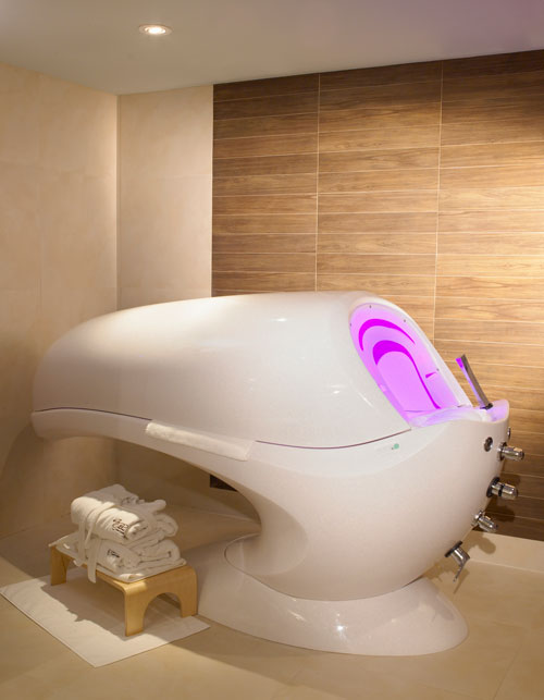 hydrocapsule at the palms spa by aveda miami beach