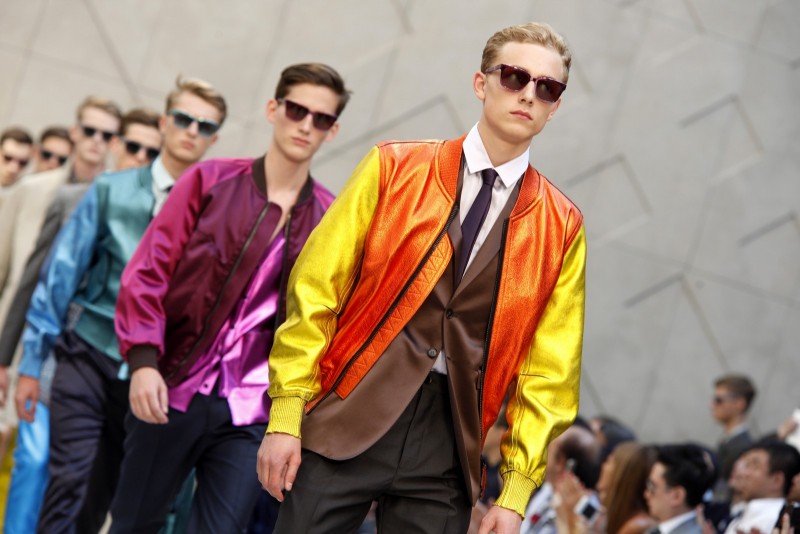 Burberry Menswear Spring/Summer 2013 collection