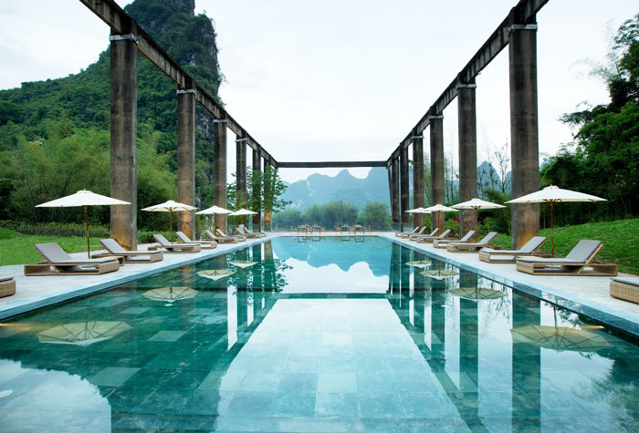 Alila Yangshuo swimming pool