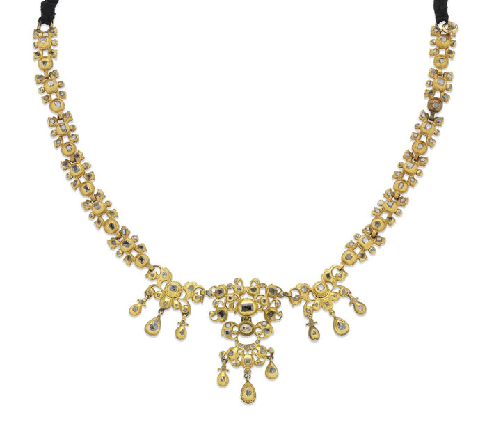 18th century Portuguese necklace at Bonhams London auction