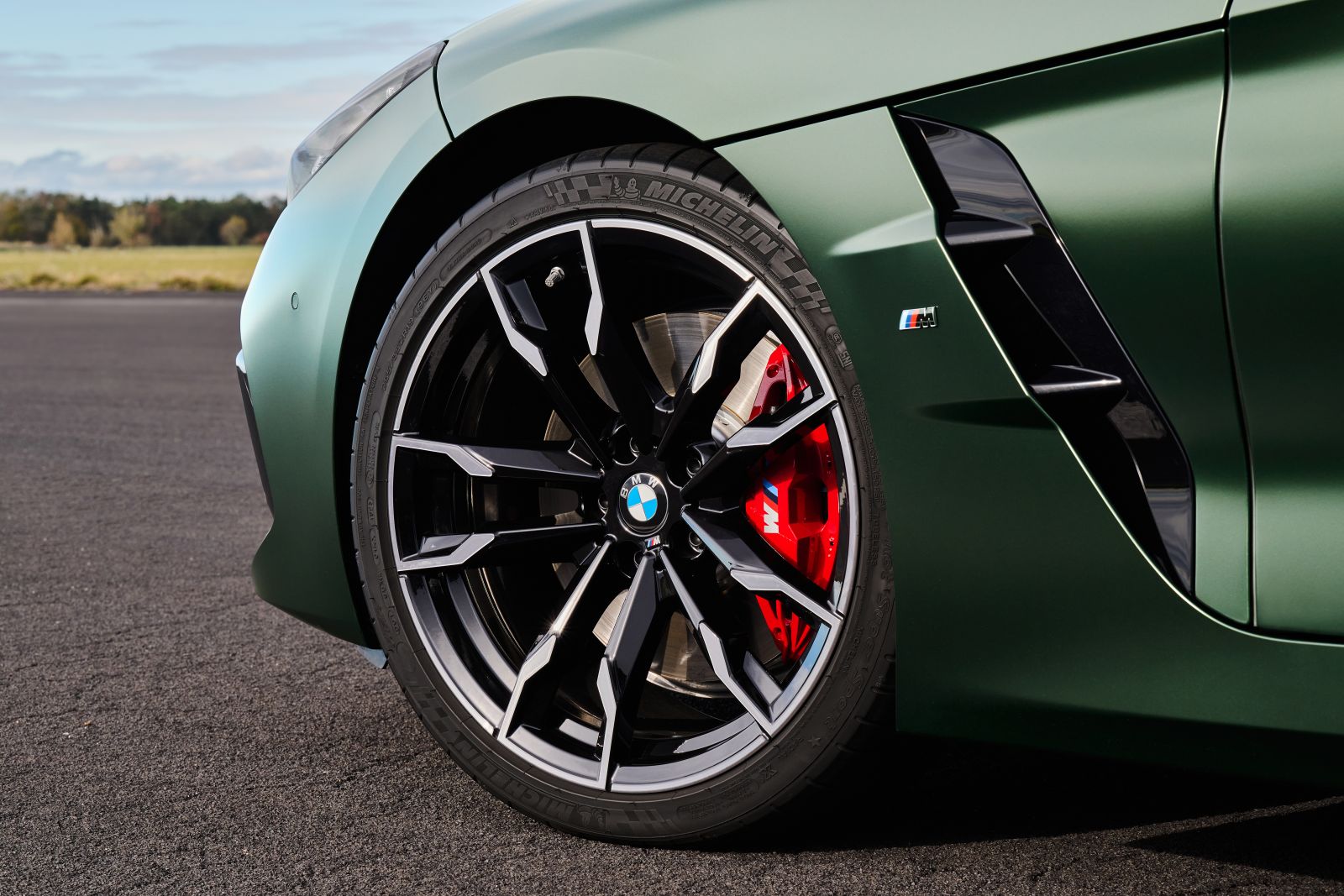 BMW Z4 green convertible 2025
