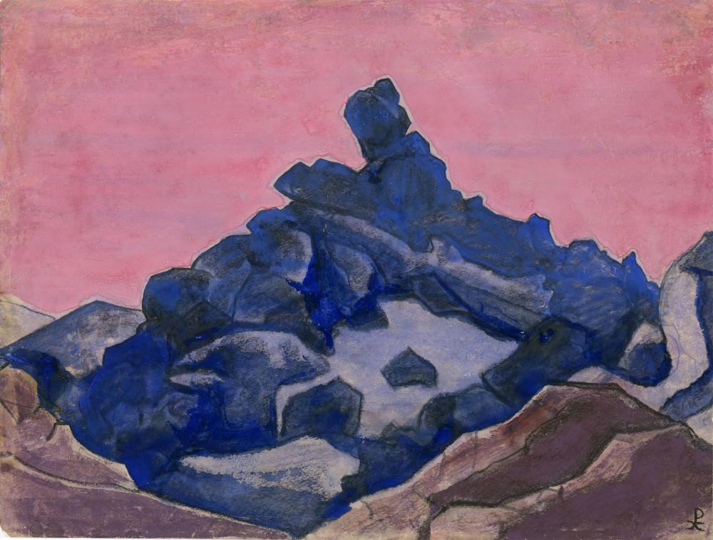 Blue Cliff by Nicholas
