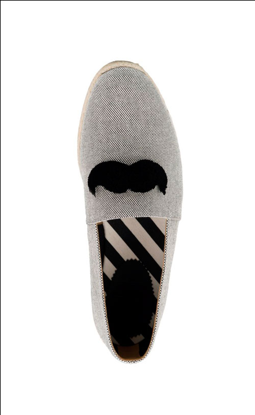 Christian Louboutin Spring Summer 2015 mens shoes with moustache