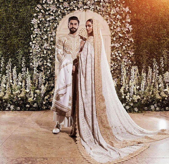 Deepika Padukone Ranveer Singh reception luxury wedding