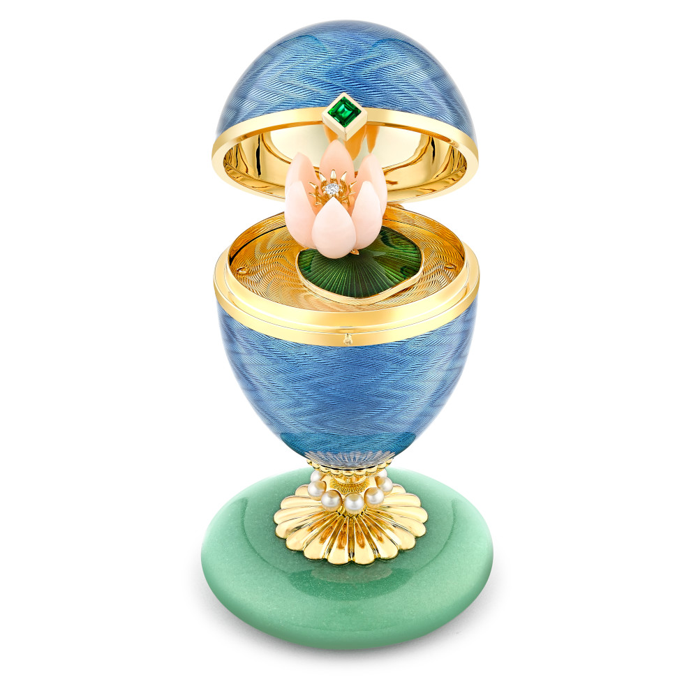 Faberge Water Lily Egg