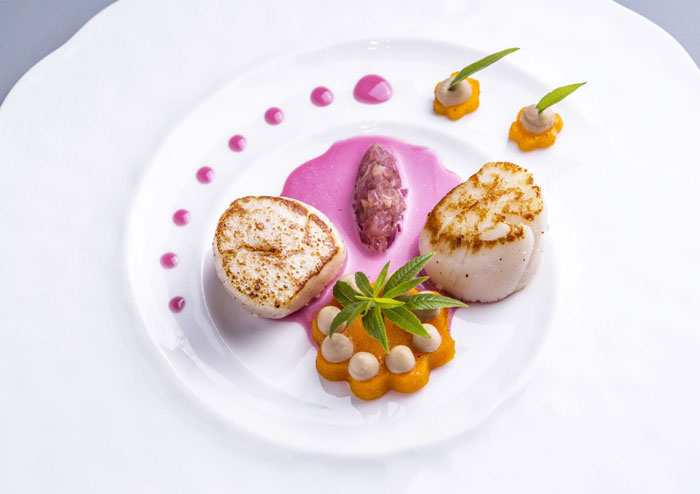 Georges Blanc dishes at The Oberoi Mumbai