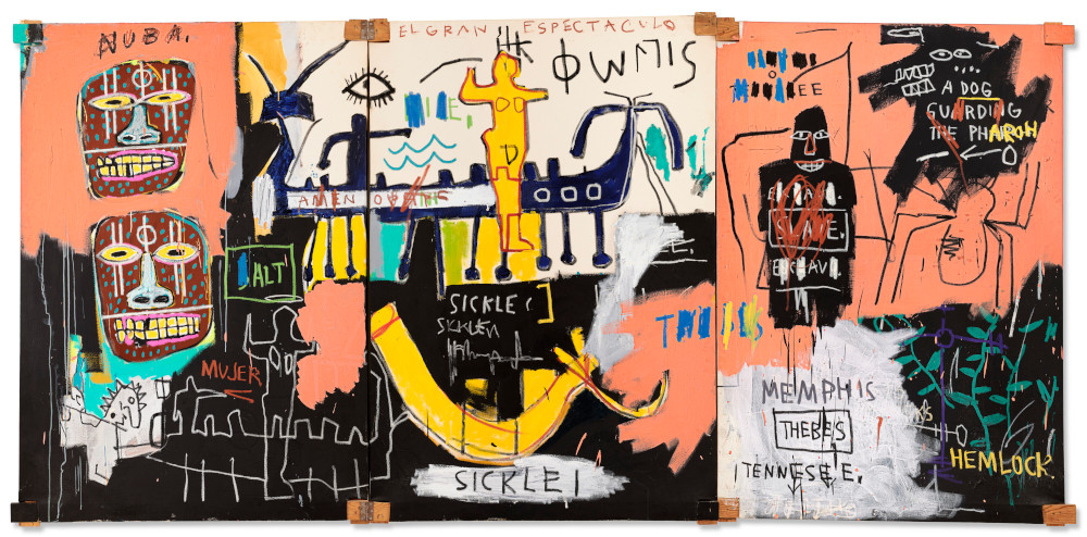 El Gran Espectaculo The Nile Jean-Michel Basquiat