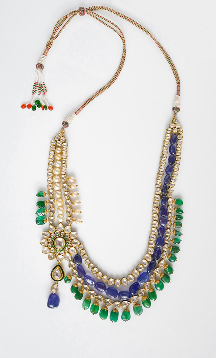 Tanzanite Collection Jadau Jewellery by Falguni Mehta