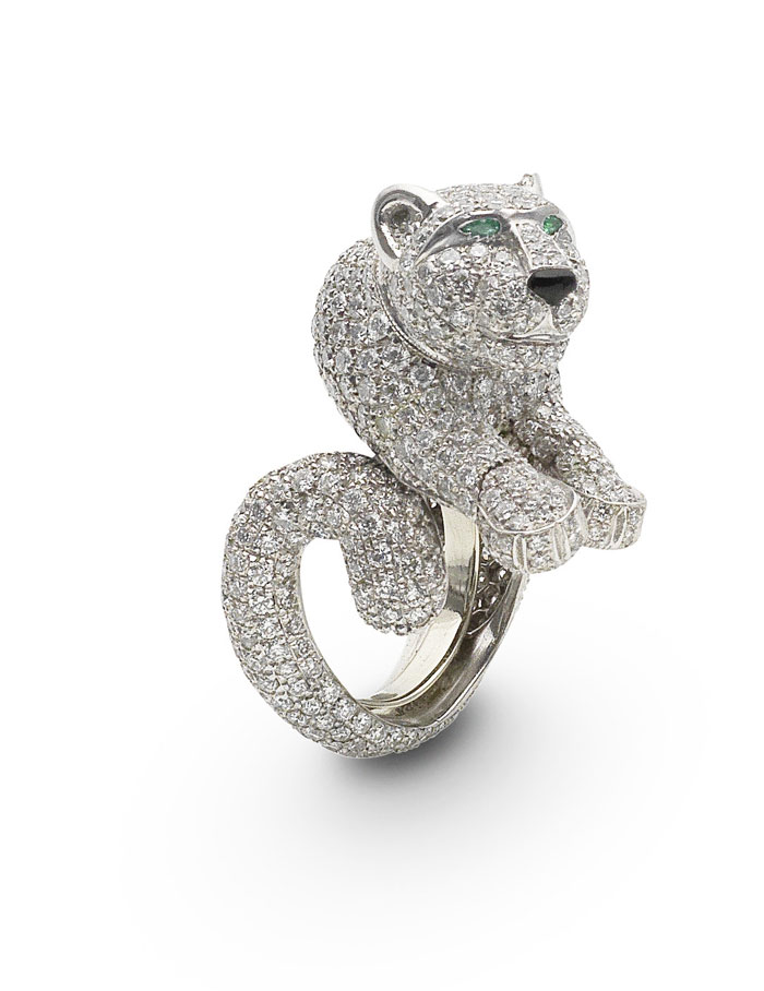 Cartier Panther ring Bonhams Auction 2016