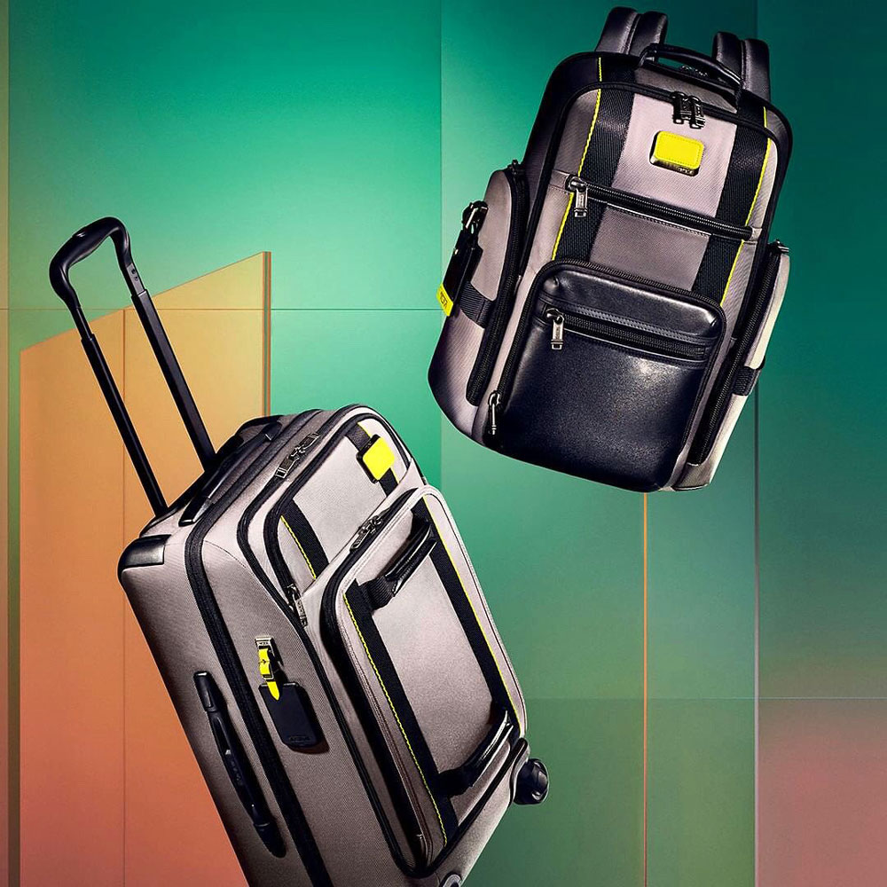 TUMI Recycled luggage bags