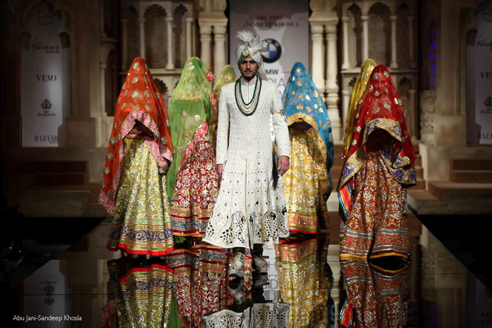 Abu Jani Sandeep Khosla Indian Bridal Week 2015 