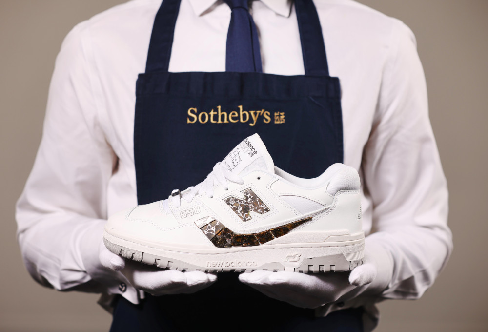 Sothebys Netflix Dont Look Up Dibiasky 550 sneakers