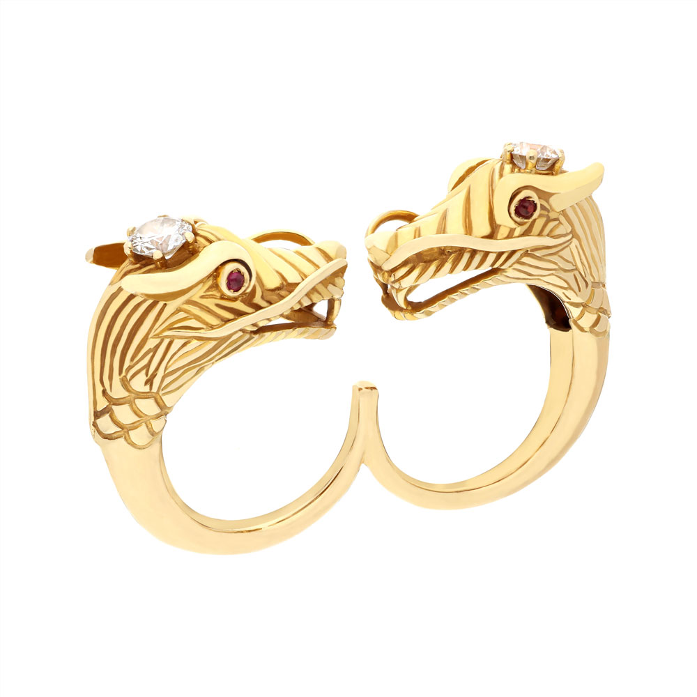 Pavan Anand Jewelry Dagmar double ring