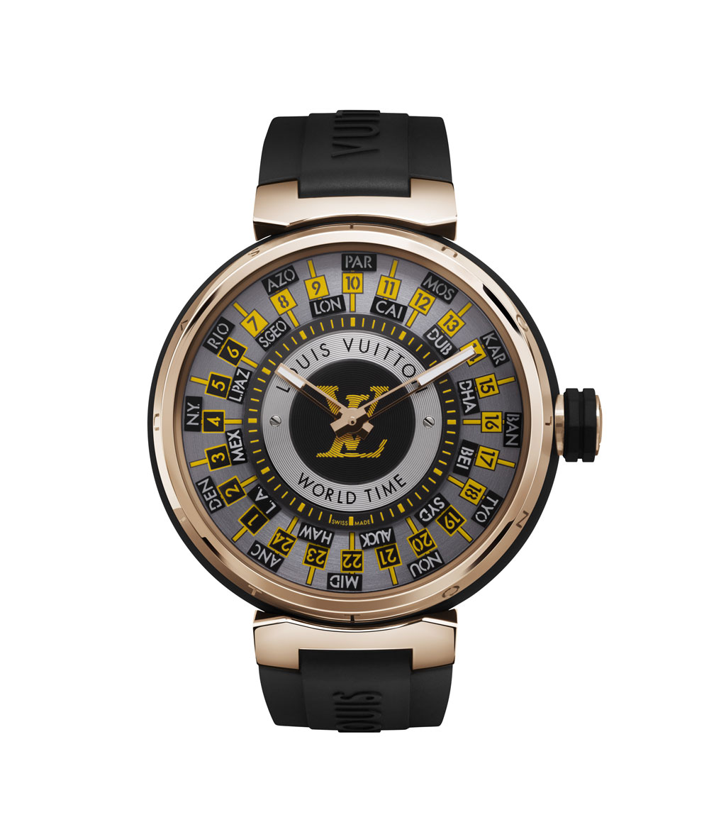 Louis Vuitton Tambour World Time Runway watch