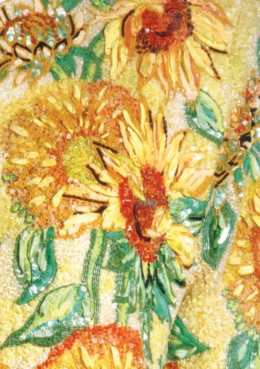 Yves Saint Laurent Sunflower Jacket inspired by Vincent van Gogh