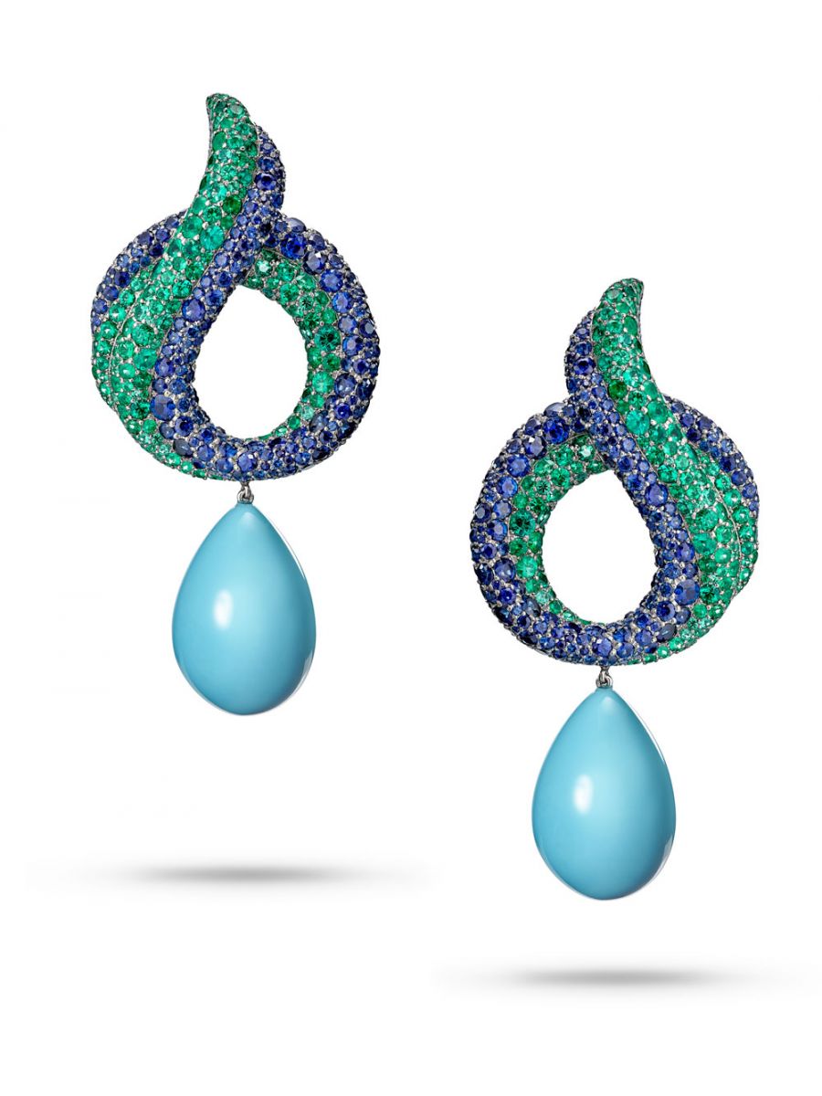 de Grisogono Mediterranean high jewelry collection earring