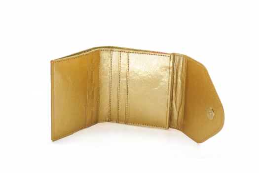 Baula Mini Rhino Wallet Pinatex Gold