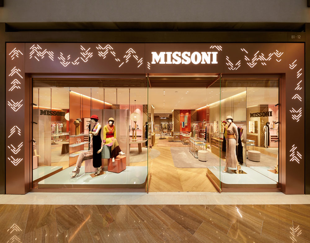 Missoni launches first store in Singapore at Marina Bay Sands