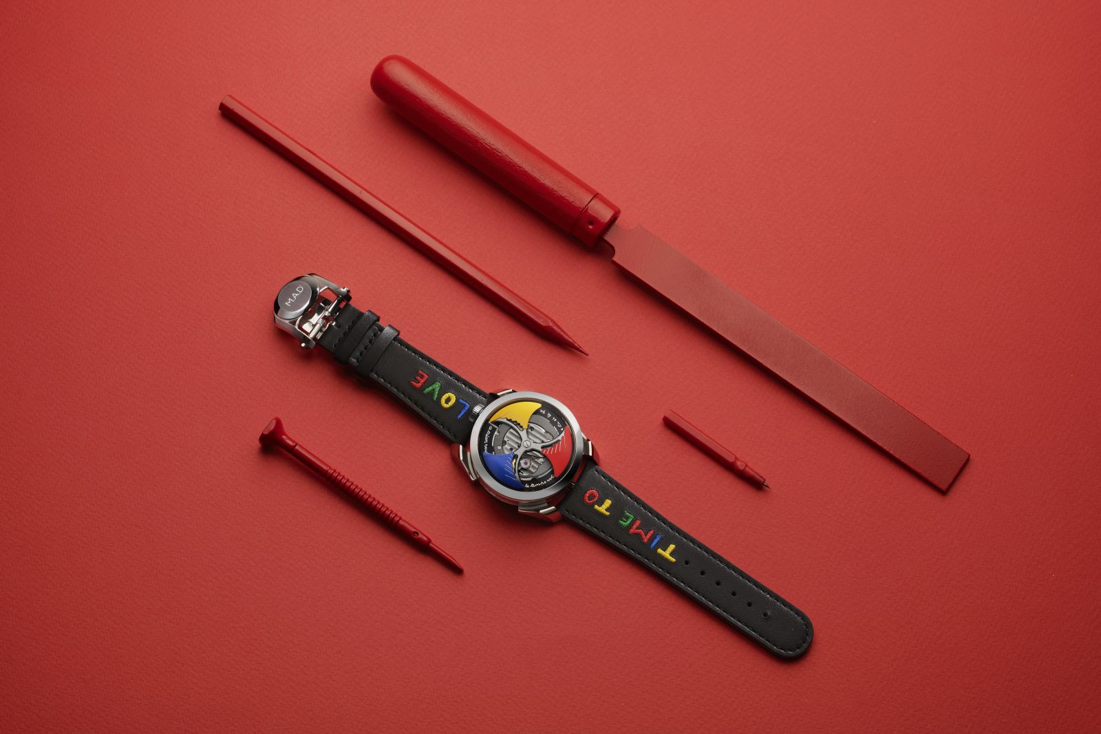 It’s time to love and play, thanks to MB&F! 1 MAD 1 X JCDC